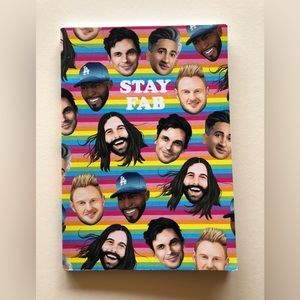 “STAY FAB” Queer Eye Fab 5 Lined Notebook